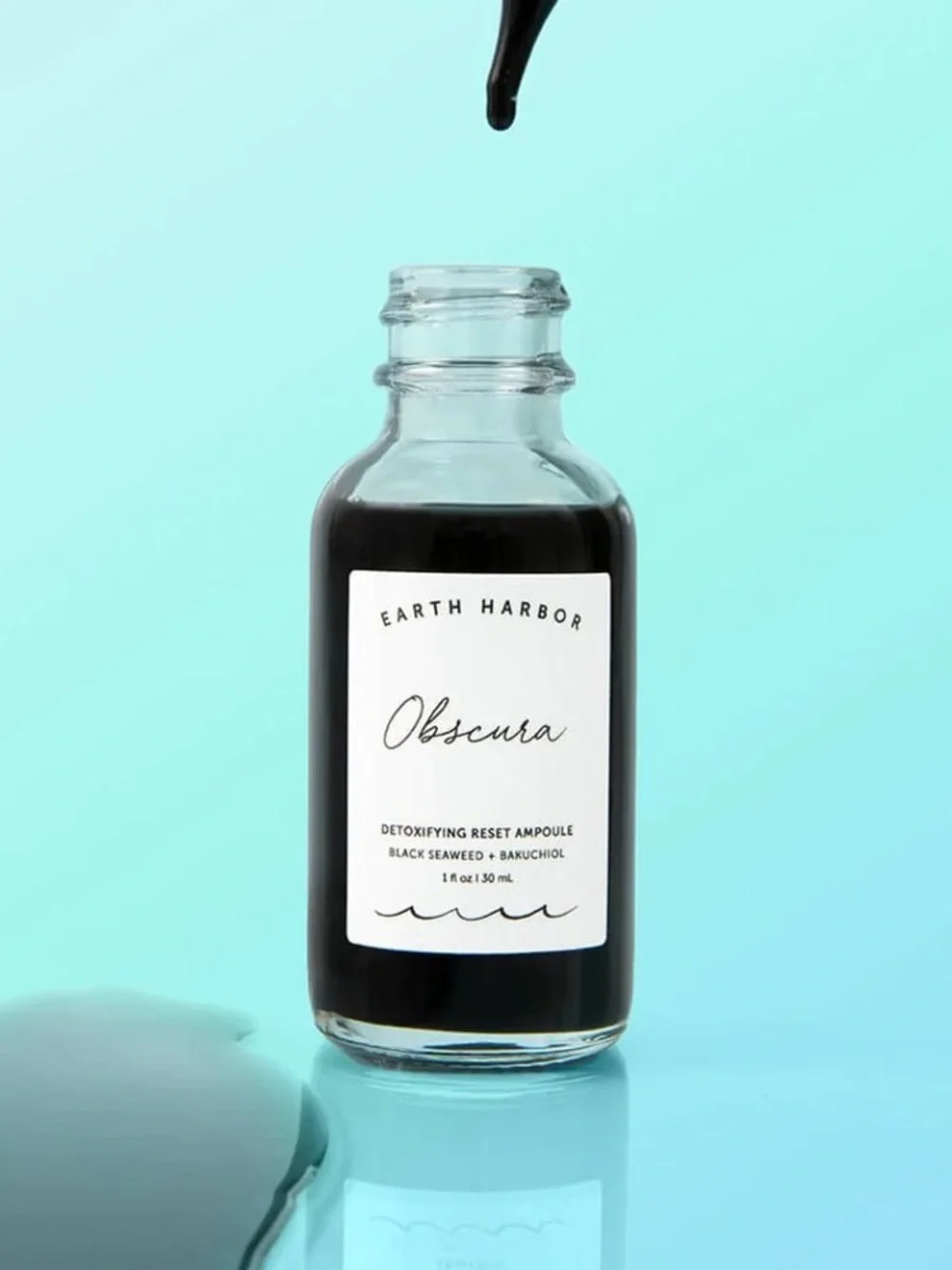 Earth Harbor Obscura Night Repair Concentrate Black seaweed + Bakuchiol NIB